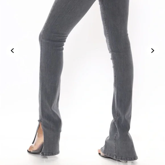 Fashion Nova Gray Women's Jeans